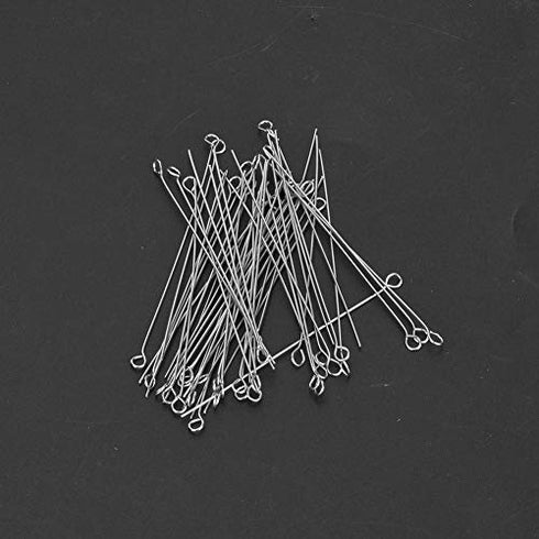 50pcs Nichrome Tips Inoculating Loop Inoculating Needle Reusable Inoculating Loop Holders for Laboratory, Classroom, or Science Fair Project (5mm)...