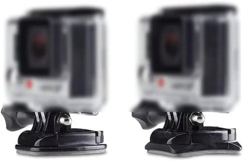 JINGXIN Helmet Mount Adhesive Sticky Curved and Flat Mounts Compatible with GoPro Hero 12 11 10 Max 9 8 7 6 5 4 Session DJI Osmo Action Cameras (8...