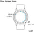 MINILUJIA LED Touch Screen Watch Unique Cool Watch Meteor Shower/Wish Tree Brain/Universe Milky Way/Simple Black Dial Watch with Soft Leather Stra...