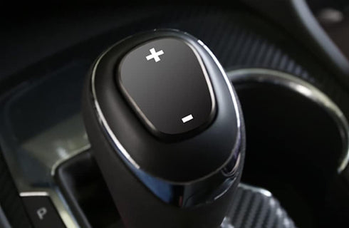 Eridanus Car Accessories Gear Shift Knob Cover Trim Fit for Chevrolet Equinox 2018-2021 (Black) Chrome Titanium Stainless Steel 1 PC...