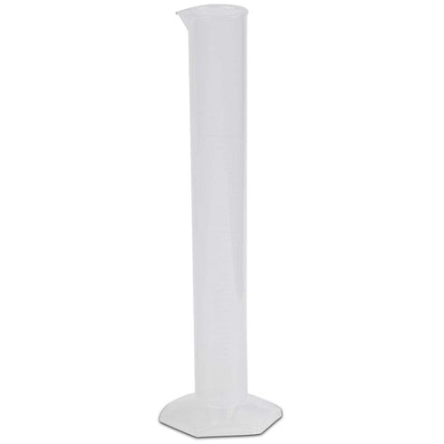 50ml Plastic Graduated Cylinder, Molded Graduations, Single Metric Scale, Polypropylene, Autoclavable, Karter Scientific 229H4 (Single)...
