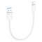 6 inch Short USB A to USB C 3.1 Cable 0.5ft,10Gbps High Speed Data Transfer Cable Compatible with MacBook Pro,iPad Pro Air,iPhone 15,Portable SSD,...