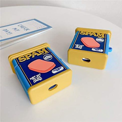 Case for AirPods 2nd/1st Generation Earbuds, Suublg Silicone Cartoon Case Protective Shockproof Covers with Multiple Styles of Design for AirPods ...