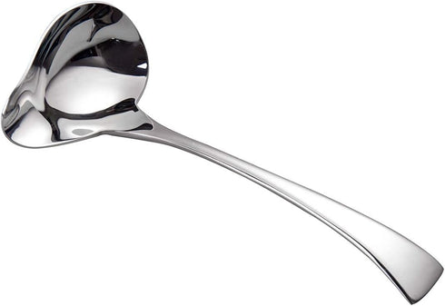 IMEEA Small Sauce Ladle with Pouring Spout 18/10 Stainless Steel Sauce Drizzle Spoon, 7inch...
