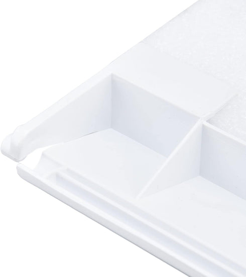 BestYiJo 2 Pcs Skimmer Weir for Swimming Pool, Skimmer Weir Replacement, Swimming Pool Skimmer Gate, White Weir Gate Assembly (Style A)...
