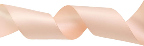 50Yards Peach Double Faced Satin Ribbon 1 1/2 inch Flower Boutique Gift Wrapping Ribbon for DIY Crafts Bow Hair Headband Accessories-1.5inch Ribbo...