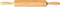 Home Basics Rolling Pin, Bamboo...
