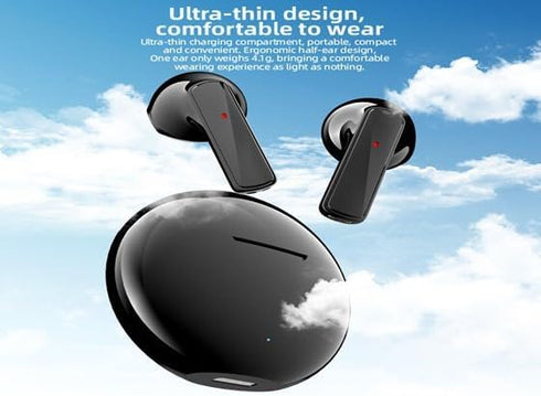 RDRKR Waterproof IPX 7 Bluetooth 5.3 Wireless Earbuds Compatible with Android/iOS Mobile Phones, Computers, Tablets, Gaming...