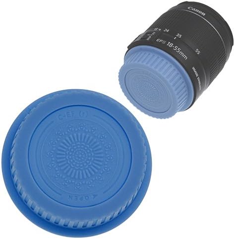 Fotodiox Designer (Blue) Lens Rear Cap Compatible with Canon EOS EF and EF-S Lenses...