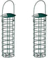 Suet Ball Bird Feeder Outdoor Hanging Metal Wire Wild Bird Feeder Fat Ball Food Feeder (2)...