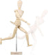 8 Inch Artists Wooden Manikin Flexible Body Joints Human Figure Puppet Model Wood Male Mannequin Doll Ornament Stand for Home Office Desk Decorati...
