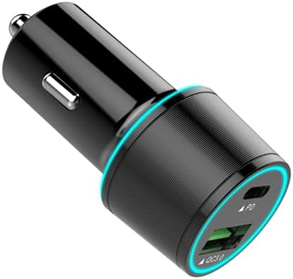 UrbanX Fast Car Charger 21W Car and Truck for Motorola RAZR V XT889 with PD 3.0 USB Charger - Black Comes with USB A to Micro USB Cable 3.3FT 1M.....