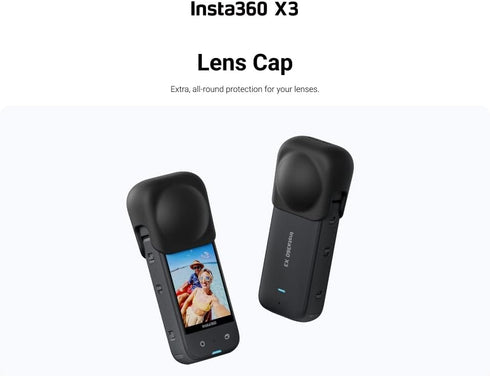 Lens Cap Accessory for Insta360 X3 Action Camera...