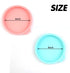 4 Pcs Layer Cake Pan Set, 6 Inch Silicone Round Cake Mold Rainbow Non-Stick Baking Tins for Jumbo Whoopie Pie Cake Vegetable Pancakes Taco Shells ...