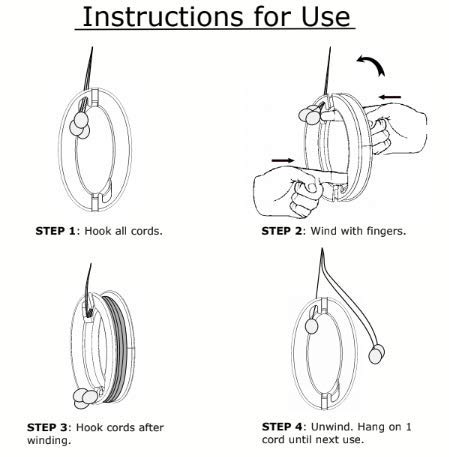 Blind Cord Winder - No Wall Damage Safety Blind Cord Wrap Cleat Alternative (Clear, 2 - Pack)...