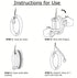 Blind Cord Winder - No Wall Damage Safety Blind Cord Wrap Cleat Alternative (Clear, 2 - Pack)...