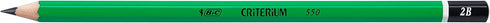 BIC Criterium 550 2B Hexagonal Pencils (Box of 12), Black...