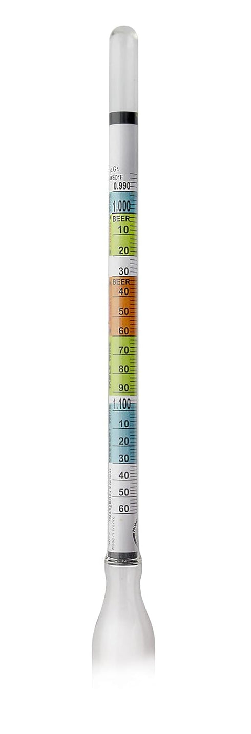 Triple Scale Wine and Beer Hydrometer...