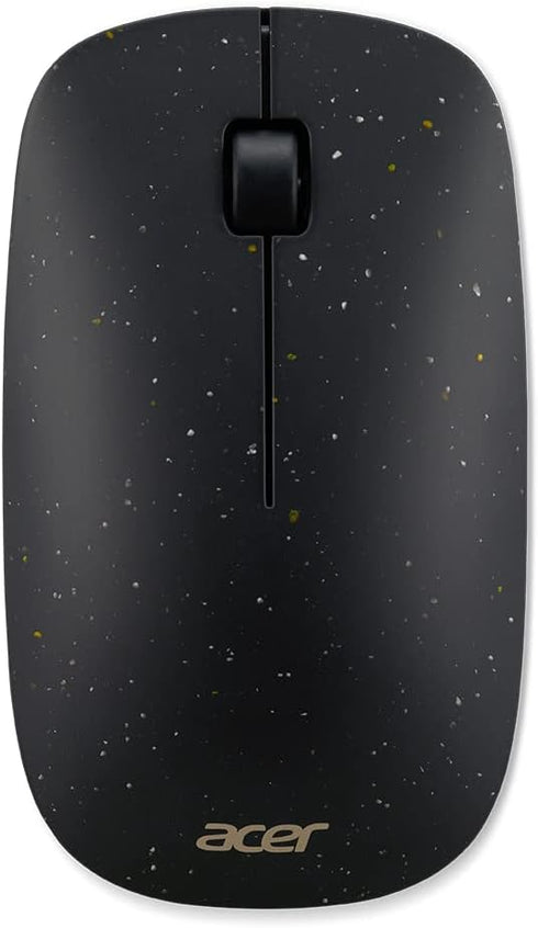 Acer Vero 3 Button Mouse | 2.4GHz Wireless | 1200DPI | Made with Post-Consumer Recycled (PCR) Material | Certified Works with Chromebook | Black...