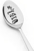 My Peanut Butter Spoon Gift for Peanut Butter Lovers Funny Husband Wife Dad Anniversary Christmas Gifts for Daughter Grandma Grandpa Birthday Gift...