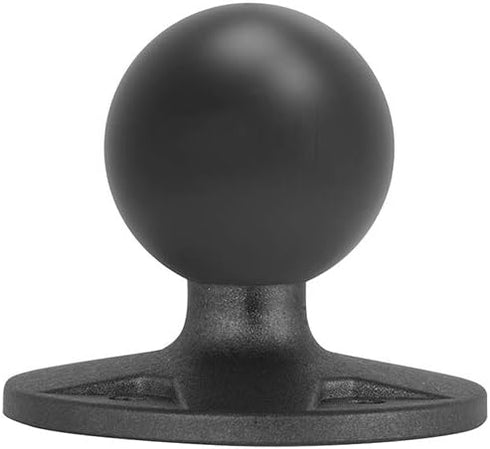 ARKON Mounts Circular 38mm (1.5") Ball to 4-Hole AMPS Adapter | Permanent Mount to Flat Surfaces | Reinforced Composite Construction for Durabilit...