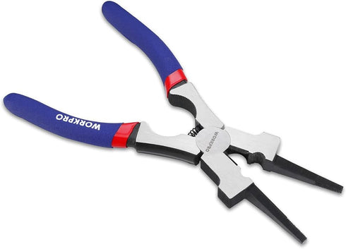WORKPRO 8" Welding Pliers, Multi-Functional CR-V Steel Welding Pliers for Welding, Electrical, Mechanical, Workshop and Home Use...