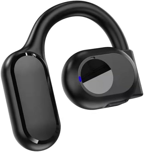 Headphones Bluetooth 5.3 Painless Wireless Open Ear Clip on Headphone Waterproof Running Earring Earphone Air Conduction Earphones Open Earbuds Wi...