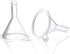 Dollet 50 Pack Mini Funnel for Essential Oil Bottles, Small Funnels for Lab Bottles, Sand Art, Perfumes, Spices, Powder Funnel and Recreational Ac...