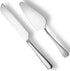 Cake Knife and Server Set Silver Wedding Cake Server and Knife Set with 10.63" Cake Knife and 8.86" Pie Server Stainless Steel Cake Cutting Set fo...