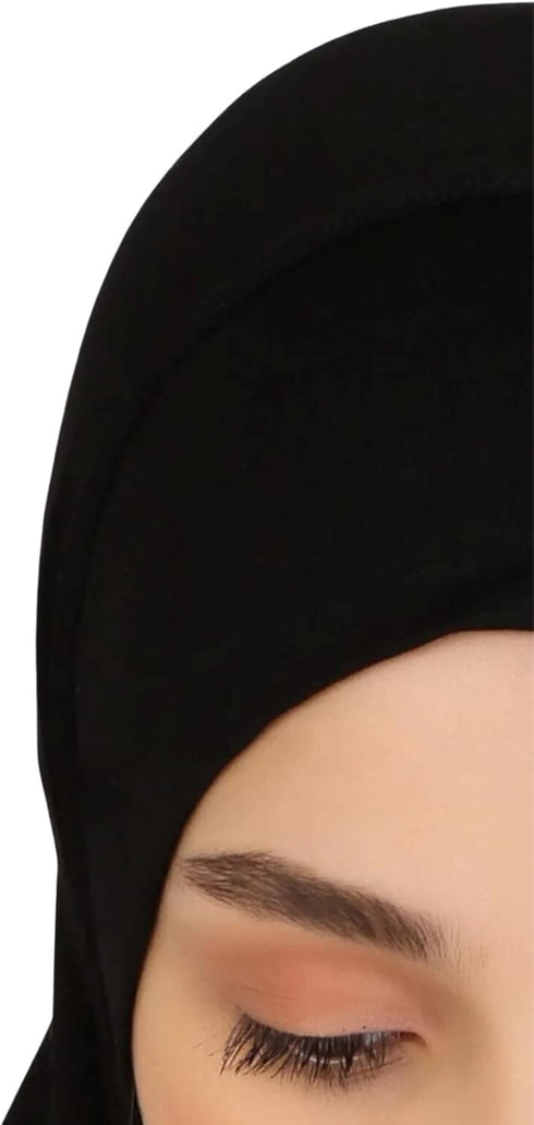 Prien Plain Ready To Wear Hijab for Women, Muslim Instant Turbans, Soft Jersey Scarf, Islamic Clothes, Long Hijabs, Abaya...