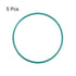 uxcell Fluorine Rubber O-Rings, 73mm OD 68.2mm ID 2.4mm Width FKM Seal Gasket for Machinery Plumbing, Green, Pack of 5...