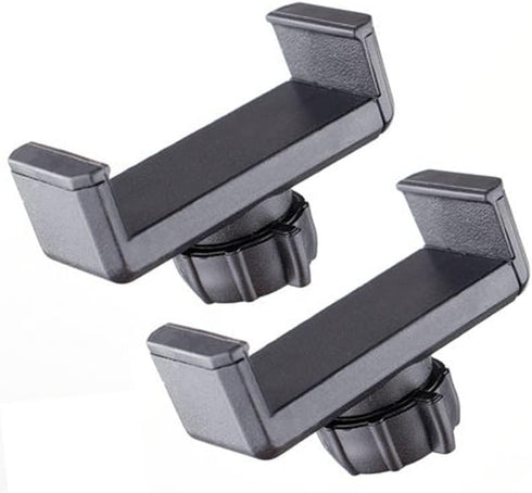 2 Pack Ring Light Phone Holder Replacement Clamp 17mm Rotate Ball Hole Clip Base for Hose Gooseneck Support Stand Live Broadcast Tripod Monopod Mo...