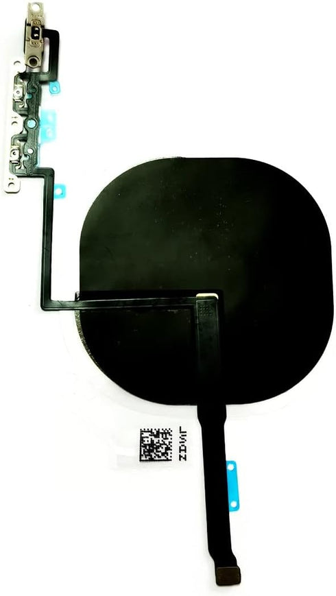 NFC Chip Wireless Charging Charger Panel Coil Sticker with Volume Button Flex Cable Replacement for iPhone 11 Pro Max 6.5 inch...