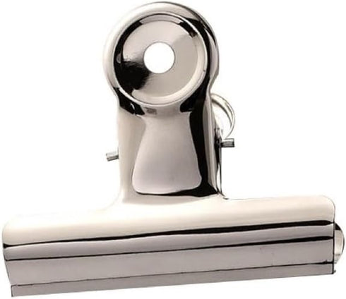 Large Metal Hinge Clips - 16Pack 2 Inch Chip Clips for Food Bags Silver Binder Paper Clip Clamp for Pictures Photos, Home Kitchen Office School Su...