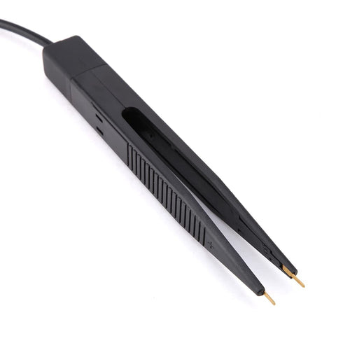SMD Chip Capacitance Test Pen Clip for Multimeter, Ideal Electronic Work Tool for Circuit Board Line Measurement, Microcapacitance Measurement, Su...