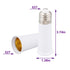 E26 Socket Extender, E26 to E26 Lamp Socket, 9.5CM/3.74 Inch Socket Extension Adapter,E26 to E26 Lamp Bulb Socket Extension, Lamp Holder Adapter (...