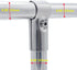 6 Sets of Panel T Clamps,Fine Pipe Connector Pipe Clamps,End Clamps,for "T" Clamps Into Pipe Fence Reinforcement (Applicable OD 1" or 25MM or 3/4"...