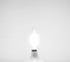 E14 LED Filament Candle Shape Light Bulb,E14 European Base Bulb,Daylight 6000K 600LM 60W Equivalent,C35 Clear Glass Torpedo Shape Bullet Top,No-Di...
