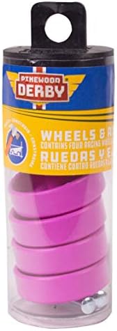 Official Pinewood Derby Wheels and Axles (Purple)...