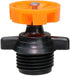 1/2Inch Automatic Rotating Sprinkler Heads Micro Sprinkler 360 Degree Rotation for Garden Irrigation (Orange 10pcs)...