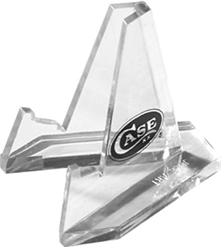Case Knives 9062 5 Pack Small Knife Display Stand with Clear Acrylic Construction & Black Case XX Logo...