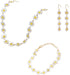 Daisy Jewelry Set for Women Cute Daisy Choker Necklace Bracelet Dainty Flower Long Dangle Earrings...