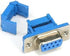 Pc Accessories - Connectors Pro 10-Pack 2.54mm DB9 Female IDC Crimp Connector for 1.27mm Flat Ribbon Cable, 10-Pack...