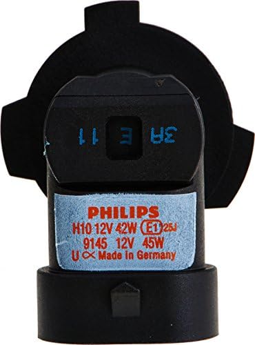 Philips 9145B1 Standard Halogen Replacement Front Fog Bulb, 1 Pack...