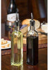 DLD16oz Glass Olive Oil Bottle Dispenser - Oil and Vinegar Cruet with Pourers and Funnel - Olive Oil Carafe Decanter for Kitchen- 473ml...
