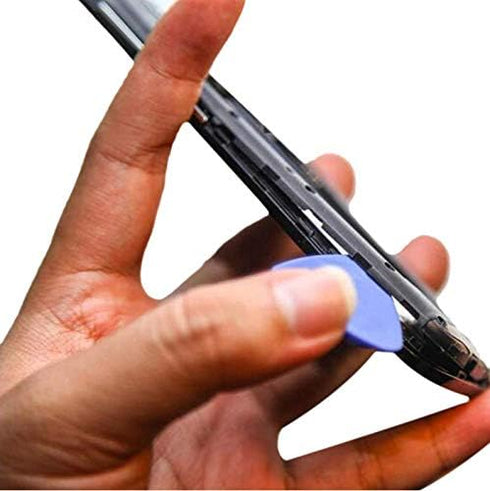 25 Pieces Universal Triangle Plastic Pry Opening Tool compatible with iPhone, Galaxy, Pixel Mobile Phone Laptop Tablet LCD Screen Case Disassembly...