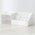 Desk Organizer Cosmetic Display Cases,Make up Organizers and Storage for Eyeshadows, Concealers, Powders, Makeup Brush, Nail Polish White...