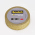 Scotch Expressions Glitter Washi Tape, Arts and Crafts Tape, .59 in x 196 in, Gold Glitter, 6 Rolls...