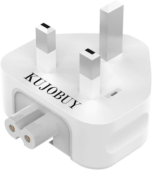Replacement UK AC Adapter Wall Plug Duckhead Universal Power Charger Travel Adapters 220V for MacBook iPhone iPad iPod (1)...
