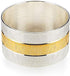 Accmor Napkin Rings, Metal Gold Round Napkin Rings Buckles for Table Decorations, Wedding, Dinner, Party, Set of 4...